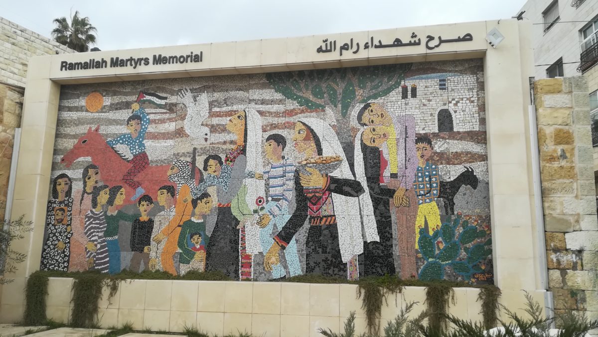 Montag, 4.3. 9:00 Fahrt nach Ramallah